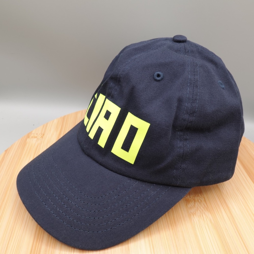 Clare V. Ciao Adjustable Hat One Size Navy Blue Baseball NEW In Bag - Picture 3 of 8
